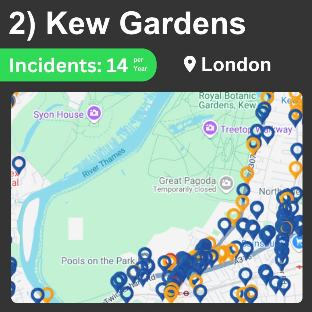 Kew Gardens_Incidents