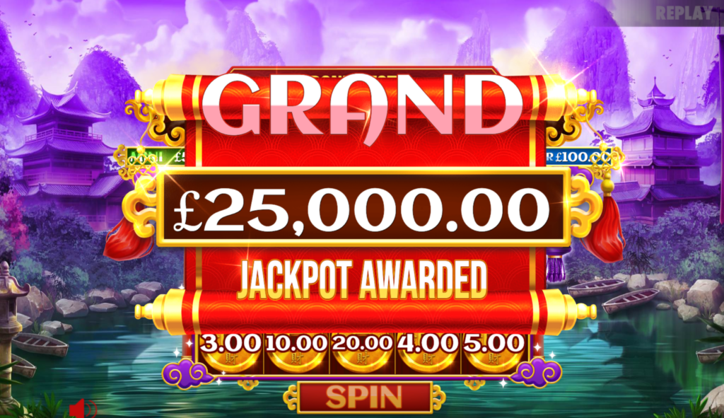 £25,000 jackpot win on Madame Destiny Megaways