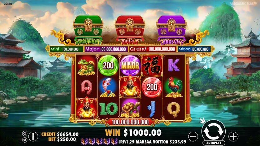 Play Chests of Cai Shen at Ivy Casino! Discover its exciting features and learn more about the games icons and symbols.