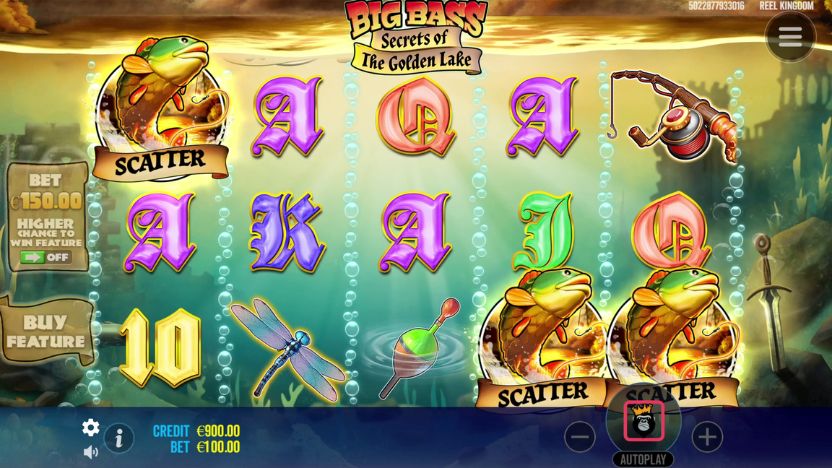 Play Big Bass Secrets of the Golden Lake at Ivy Casino! Discover its exciting features and learn more about the games icons and symbols.