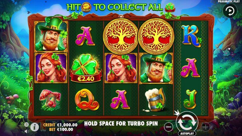 Play Clover Gold at Ivy Casino! Discover its exciting features and learn more about the games icons and symbols.