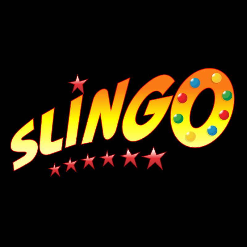 slingo logo black bg