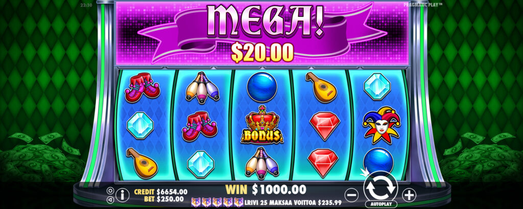 Joker's Jewels Cash Gameplay at Ivy Casino