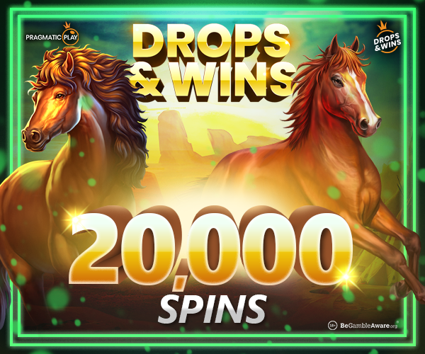 20,000 Free Spins Drop. Deposit and Wager to enter!
