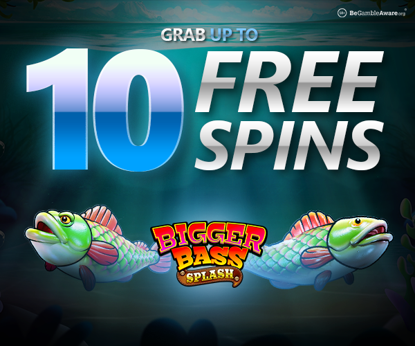 Deposit & Wager £25 for 5 Free Spins on Bigger Bass Splash