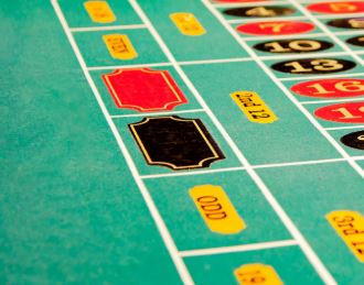 Roulette red and black